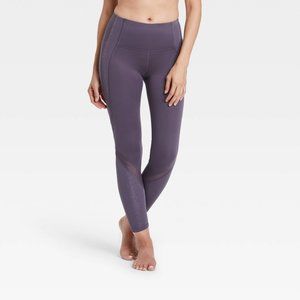 Contour Power Waist High-Rise 7/8 Leggings 25" Athleisure Activewear Workout